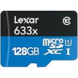 Lexar High-Performance 633x 128GB microSDXC UHS-I Card