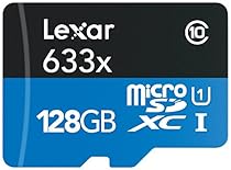 Lexar High-Performance microSDXC 633x 128GB UHS-I Card w/SD Adapter - LSDMI128BBNL633A