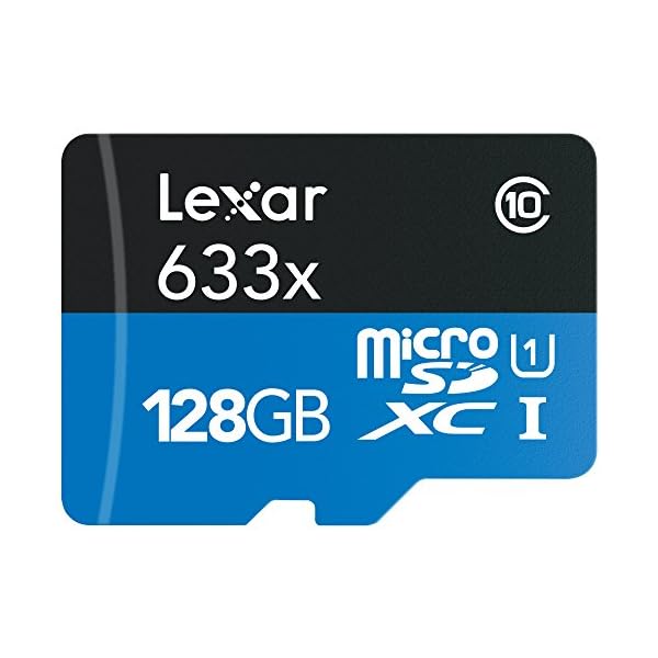 Lexar High-Performance microSDHC 633 UHS-I Flash-Speicherkarte 128GB