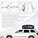 INTEY Cargo Bag Rooftop Cargo Carrier Waterproof Car Roof Storage 15 Cubic Feet for Car, Van and SUV