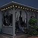 Hsctek Solar String Light,Halloween Indoor/Outdoor Decorative Lights for Room, Patio, Garden, Gate, Yard, Parties(20ft,25 LED)(Warm,Jack-o'-Lantern)