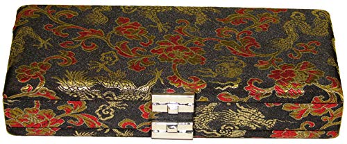 20-Reed Bassoon Reed Case Silk (Black/Gold)