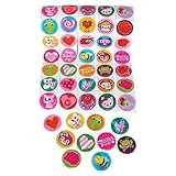 Valentine Roll Sticker Assortment (500 stickers per order)
