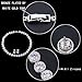 EVER FAITH Silver-Tone Round Cut Cubic Zirconia Tennis Necklace Bracelet Earrings Set Clear