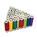 Homder 40 Spool Sewing Thread 100% Cotton Assorted Spool Threads Sewing Thread Bobbins Of Colorful Assorted Thread Spool for Embroidery Machine Use