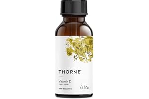Thorne Vitamin D Liquid (Metered Dispenser) - Supplement for Healthy Bones and Muscles - 1 Fl Oz (30 mL)