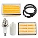 Hilom Air Filter with Spark Plug Fuel Filter Fuel Line Hose Tube for Husqvarna 261EPA 262 268 268 Special 272 272XP 394 394EPA Gas Chainsaw # 503447201 503447203 503447204