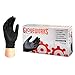 GLOVEWORKS Industrial Black Nitrile Gloves - 5 mil, Latex Free, Powder Free, Textured, Disposable, XLarge, BINPF48100-BX, Box of 100 primary