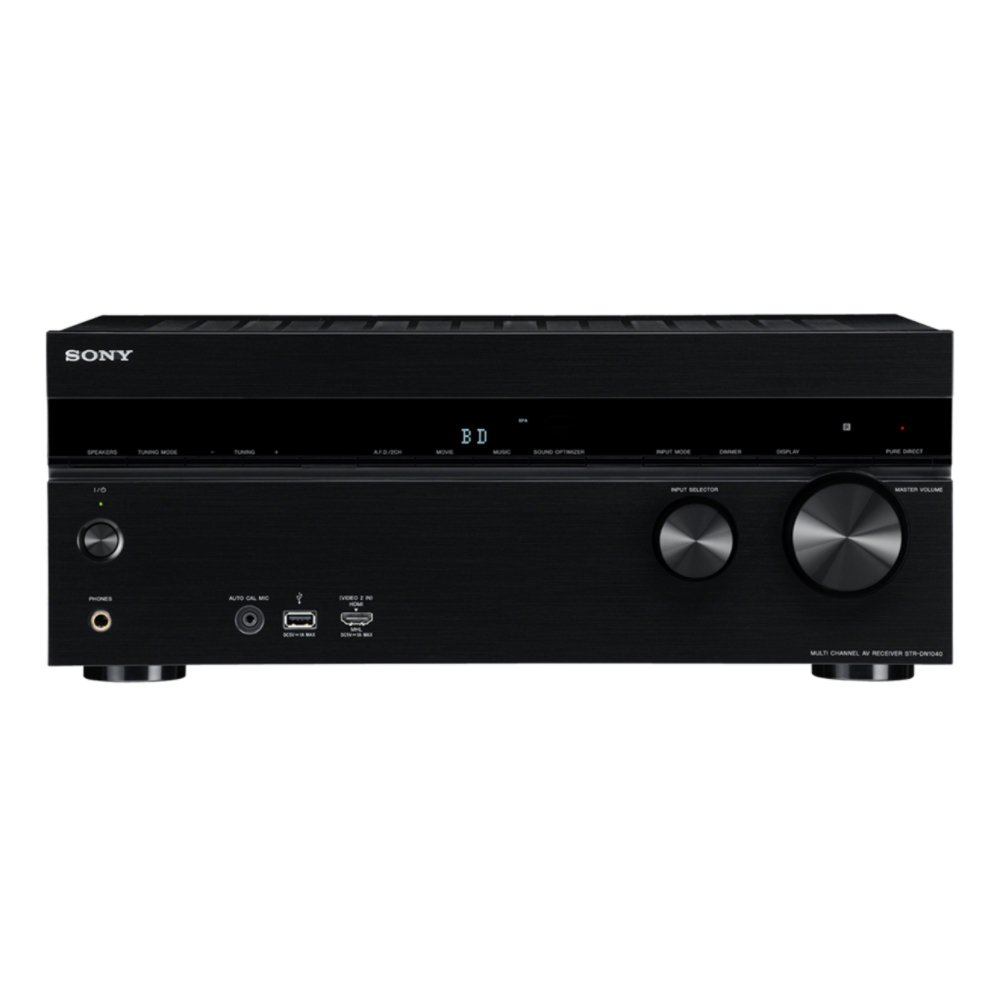 Amazon.com: Sony STR-DN1040 7.2-Channel Network A/V Receiver (Built-in  Wi-fi & Bluetooth): Home Audio & Theater