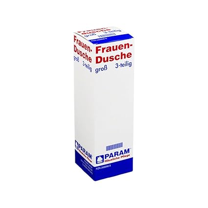 FRAUENDUSCHE Gr.9 3teil.Hartgummi 1 St