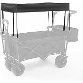 Wagon Canopy, Canopy For Wagon Removable， Awning Cover Sun Shade For Trolley Folding Cart Canopy Outdoor Wagon Accessory Utility Wagon Shade For Attachment Trolley Cart