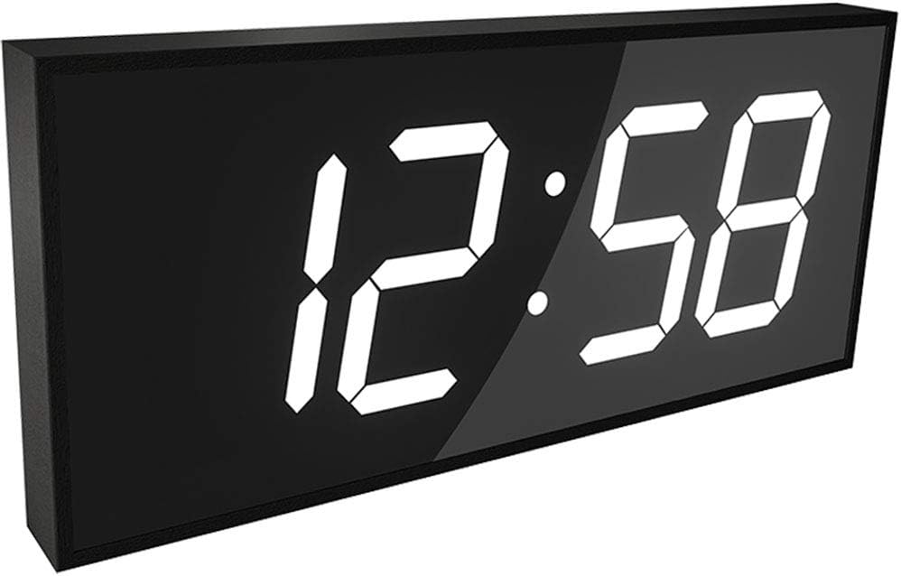 Wall Clock Large DoubleSided LED Electronic Digital