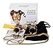 Levenhuk Broadway 325F Opera Glasses (Black Theater Binoculars with LED Light and Chain)