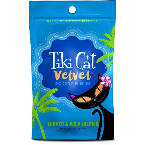 Tiki Cat Velvet Mousse Grain-Free Wet Food with a Silky-Smooth Texture for Adult Cats & Kittens, 2.8 - //medicalbooks.filipinodoctors.org