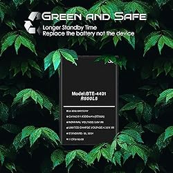Qoutmcuy 【4500mAh】 Replacement Battery for