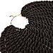 Micro Crochet Braids Children Crochet Twist Synthetic Hair Extension 10 inch Senegalese Mambo Twist (1 Pack) (4)