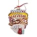 Kurt S. Adler Kurt Adler 5.5-Inch Las Vegas Glass Cityscape, 5 in, Multicolored Ornament