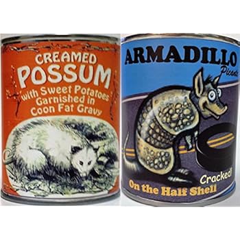 Amazon.com : 2-Pack of Creamed Possum in Coon Fat Gravy Garnished with ...