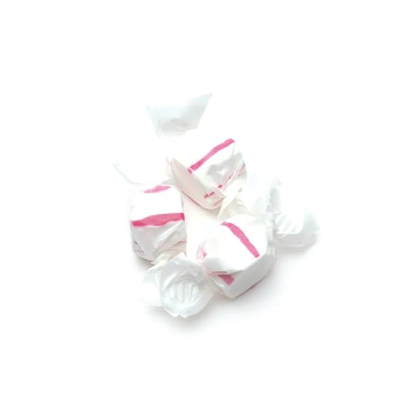 BY THE CUP SWEET CANDY CO. PEPPERMINT TAFFY, 1 LB BULK BAG