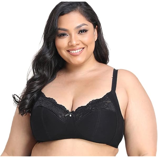 Just My Size Women's Pure Comfort Plus Size Bra - Seamless, Wireless Pullover Bra With Moisture-Wicking Fabric - View #3