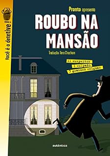 Livro Roubo na mansão: 3 grandes enigmas