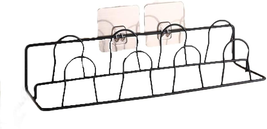 Xueqin Metall Schuhregal An Der Wand Montierte Schuh Stander Lager Stander Schmiedeeiserne Schuh Stander Schwarz Weiss Black Amazon De Kuche Haushalt