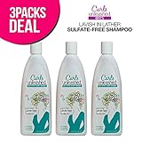 (3 PACK) ORGANIC ROOT Stimulator Curls Unleashed Lavish in Lather Sulfate-Free Shampoo 12oz