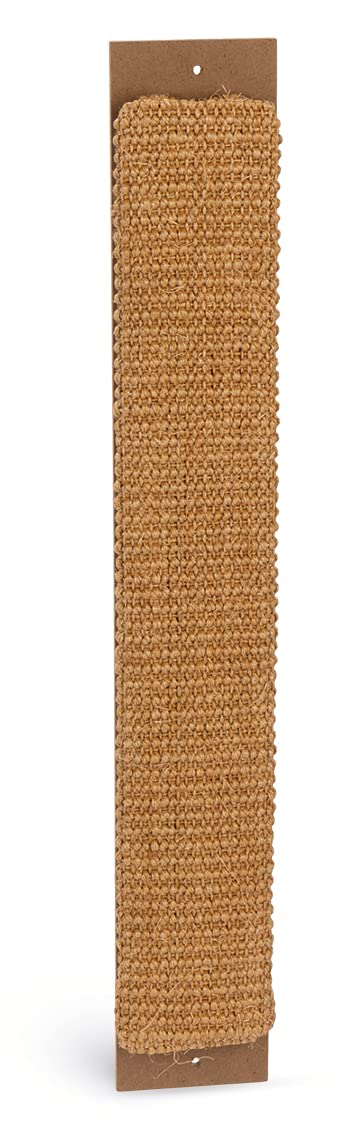 Cat Scratch Board Plank Post - Real Sisal Carpeting - Protects Furniture, Setees
