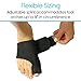 Vive Bunion Splint - Toe Straightener & Corrector Brace Pad for Hallux Valgus Pain Relief - Night Time Support for Men & Women (Black)