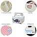 ANG Baby Diaper Organizer, Waterproof Foldable Baby Storage Basket,Nursery Organizer Caddy with Handle for Changing Table Diaper,Baby Shower Gift Baskets for Girls Boys(Dolphin)