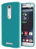 DROID Turbo 2 Case, Cimo [Grip] Premium Slim Fit Flexible TPU Case for Motorola Verizon DROID Turbo 2 / Moto X Force (2015) - Blue