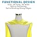 Everfan Yellow Polyester Satin Superhero Cape - Kids