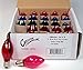 Creative Hobbies® Box of 25 Colored Light Bulbs, Random Blinking, 7 Watt, C7 Candelabra Base -Great for Night Lights and Christmas Strings