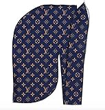 Customs - Designer Durag Fashion Durags LV Supreme Ape & More - High Premium Limited Edition (Navy LV)