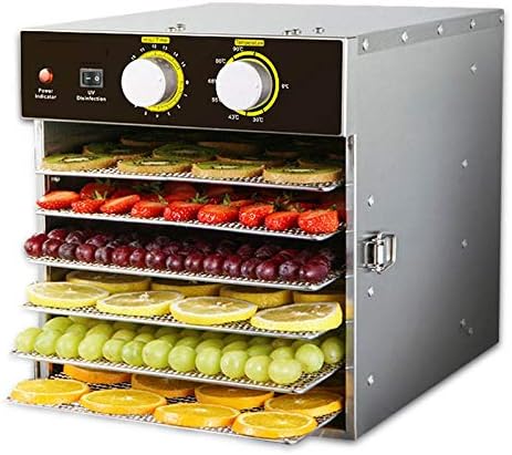 500W Food Dehydrator Machine Digital Food Dryer & Dehydrators 220V Professional Electric Multi Tier Food Preserver for Meat or Beef Fruit Vegetable Dryer