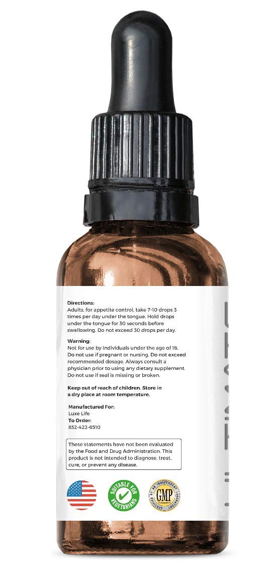 Weight loss tongue drops