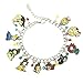 Princesses Charm Bracelet Movie Series Jewelry Multi Charms - Wristlet Movie Collection