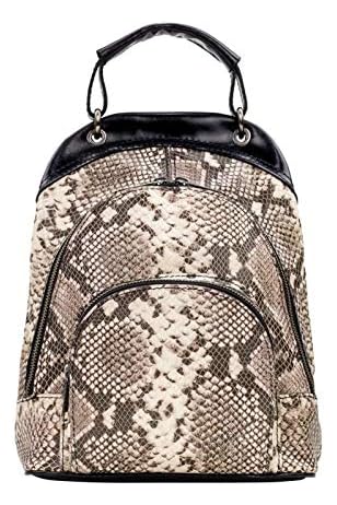 aldo snakeskin backpack