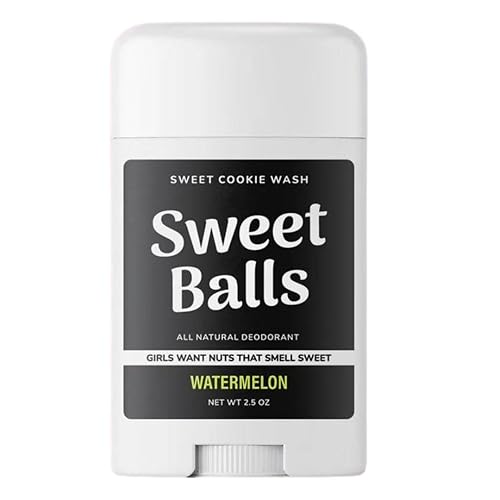COOKIE WASH-Sweet Balls All Natural Deodorant for Men Laundry