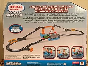 Thomas and Friends Harolds High Flying Rescue Set Track Master