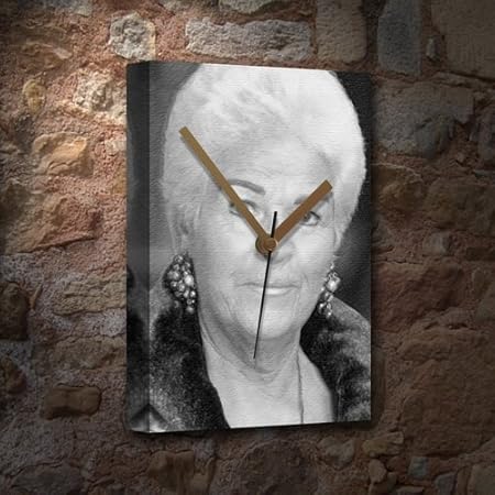 Pam St Clement Canvas Clock A5 Signed By The Artist Js001