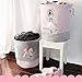 NIBESSER Ballet Laundry Hamper for Nursery Room or Kids Bedroom,Foldable Collapsible Cotton Cartoon Basket Organizer,Children and Pet Storage Bin Container for Toys, Baby Products and Clothing