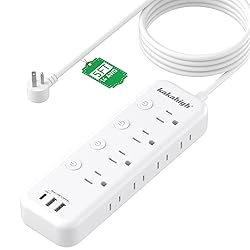 Appliance Extension Cord with Individual Switches