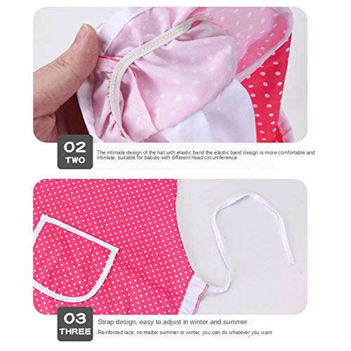 B Baosity 4Pcs / Lot Kinderkoch Dress Up Kleidung Kochen Backwerkzeuge Vortäuschen Spielküche Schürze Küchenchef Küche… – Bild 3