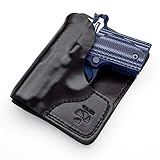 Talon Holsters Compatible Sig Sauer P-938 Concealed Carry Cargo Pocket Leather Holster (Black, Right Hand)