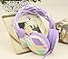 Sound Intone IP-810 Lightweight Stereo Portable Headphones with Mic, Stretching Headband Headsets, for Kids Boys Girls Headset and Android Smartphone,PC, Laptop and All 3.5mm Jack Devices (Purple)