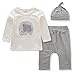 Baby Clothes Boys and Girls Clothing Set Long Sleeve Tops+Printing Pants+Hat 3PCS Outfit Suit