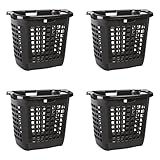 Sterilite Ultra Easy Carry Hamper Laundry, Black 4