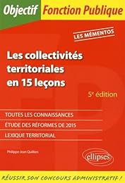 Les  collectivités territoriales en 15 leçons