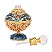 YUFENG 5ml Refillable Empty Decorative Perfume Bottle with Hollow-out Flower with Diamond-encrusted Carved